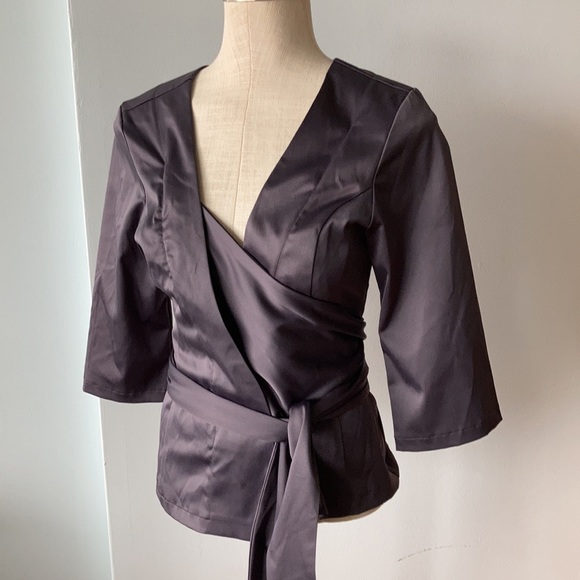 NWT Narcissist grey wrap jacket - Picture 2 of 10